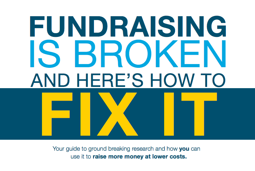 fundraising is broken report cover page