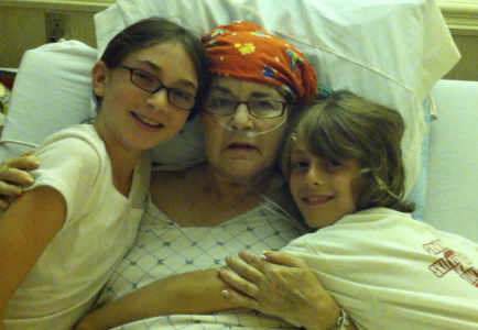 Mom in the hospital dealing with operations, chemo and radiation