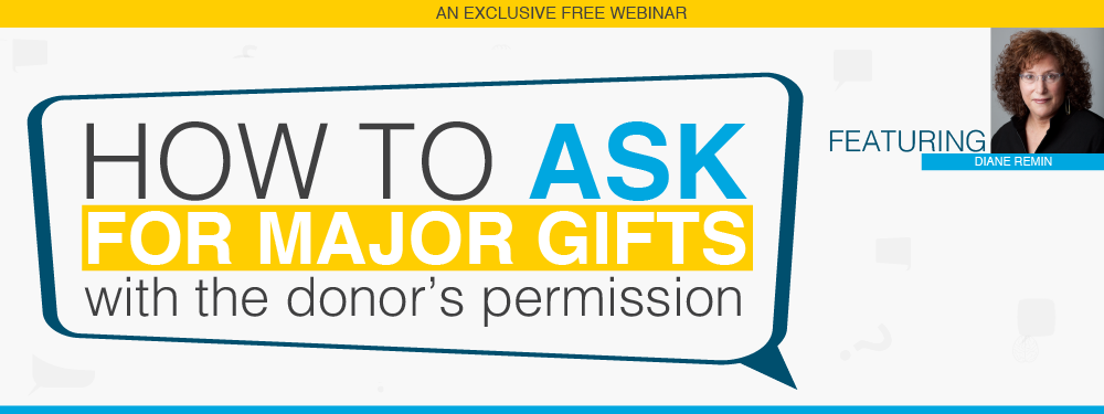 webinar artwork -- How to raise major gifts and planned gifts with donor surveys 