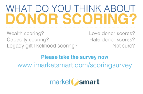 donor scoring survey