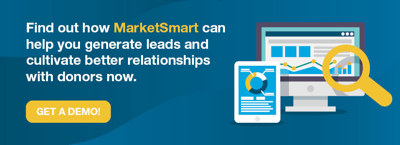 Get started with MarketSmart to cultivate better relationships with major donors
